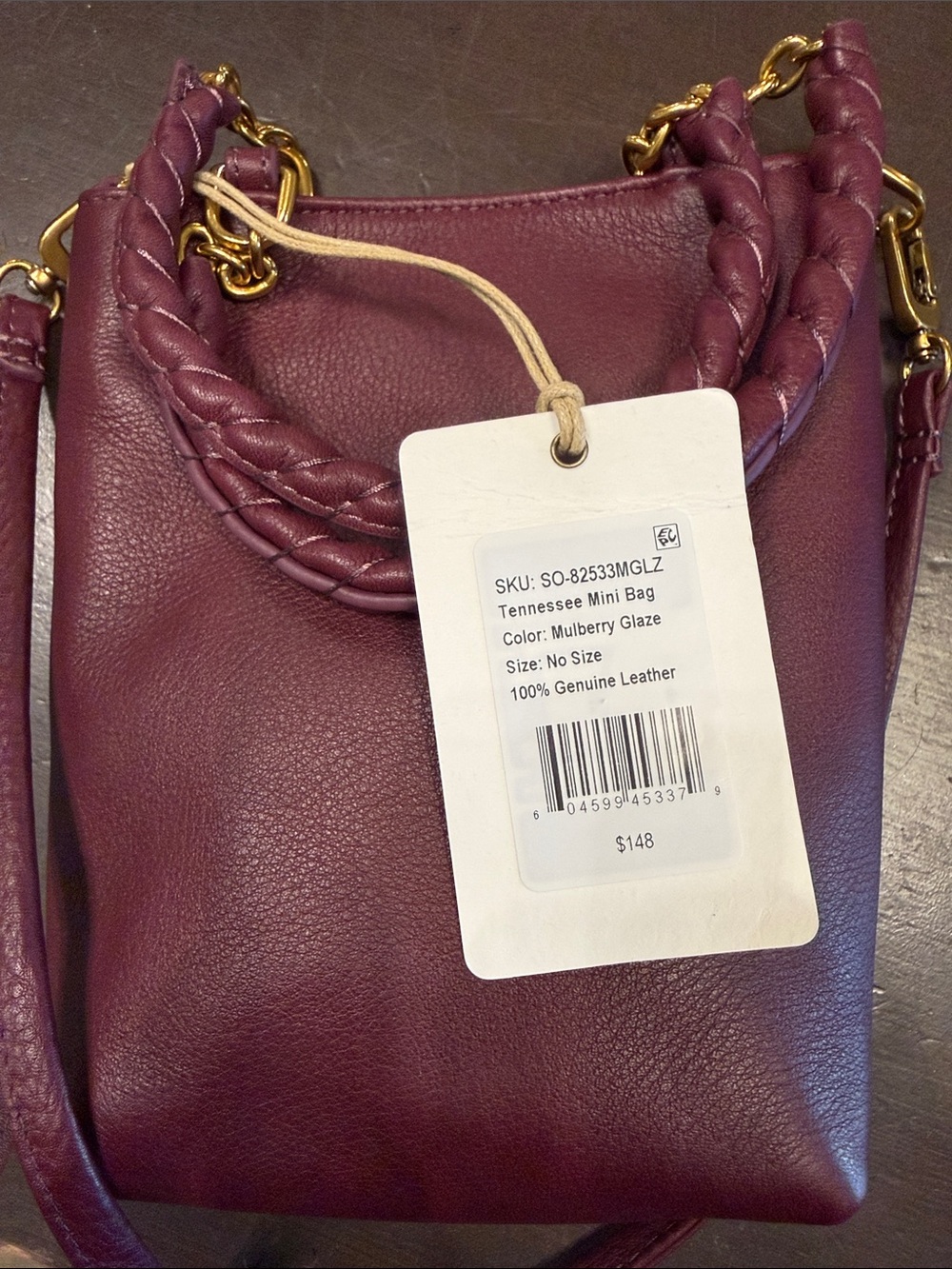 Hobo Tennessee Mini Bag Mulberry Glaze - Picture 4 of 4